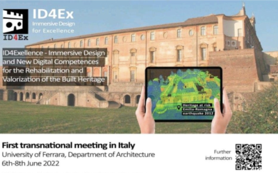We participated in the Immersive Design meeting in Ferrara, Italy for the ID4Ex Erasmus Plus project